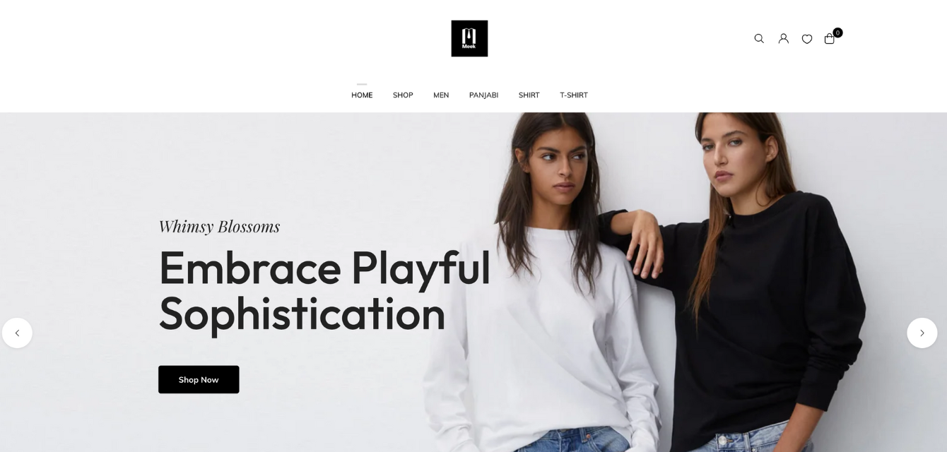 Meek Fashion E-Commerce